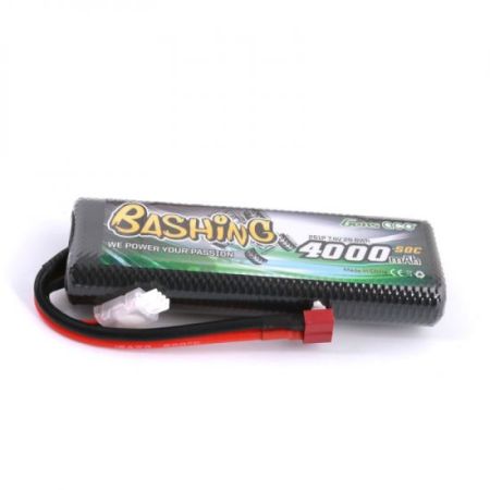 Gens Ace Lipo Hard case 2S 4000 mAh 7,4V 50C Deans